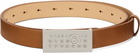 MM6 Maison Margiela Tan Numeric Belt