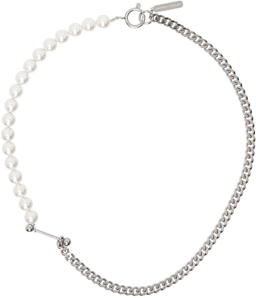 Justine Clenquet Silver Robyn Necklace