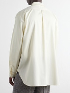 ssstein - Cotton-Satin Shirt - Yellow