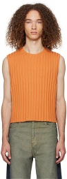 Eckhaus Latta Orange Keyboard Vest