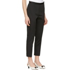 Marc Jacobs Black Double J Cropped Trousers