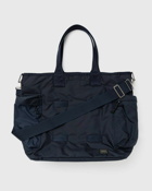 Porter Yoshida & Co. Force 2 Way Tote Bag Blue - Mens - Tote & Shopping Bags