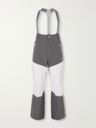 Brunello Cucinelli - Straight-Leg Panelled Shell Ski Pants - Gray