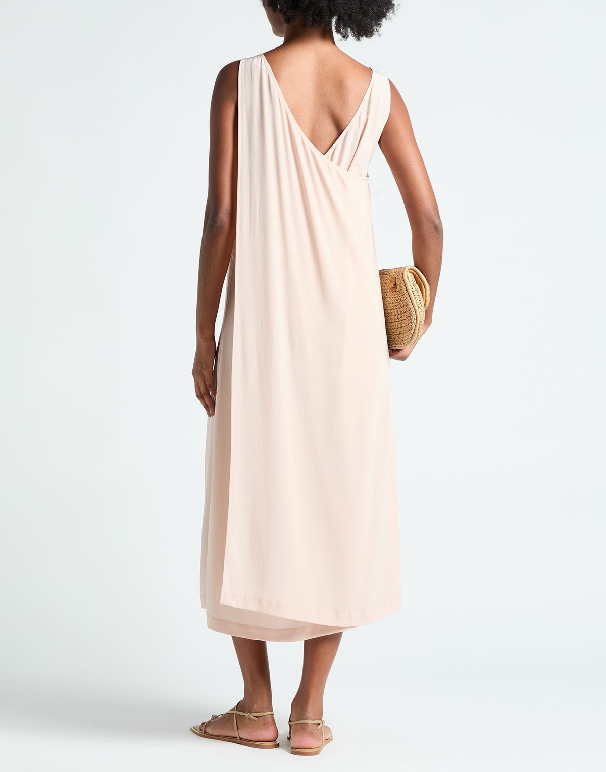Jucca Womens Midi dress Blush