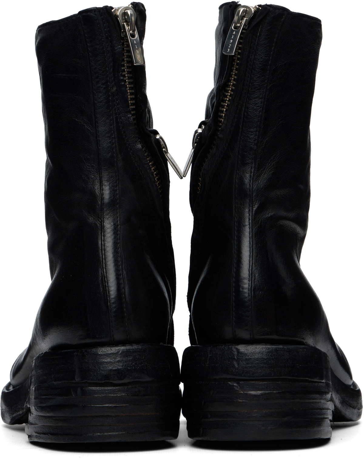 A DICIANNOVEVENTITRE Black Kangaroo M110 Boots