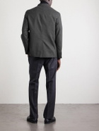 Officine Générale - Meryl Virgin Wool, Silk and Linen-Blend Jacket - Gray