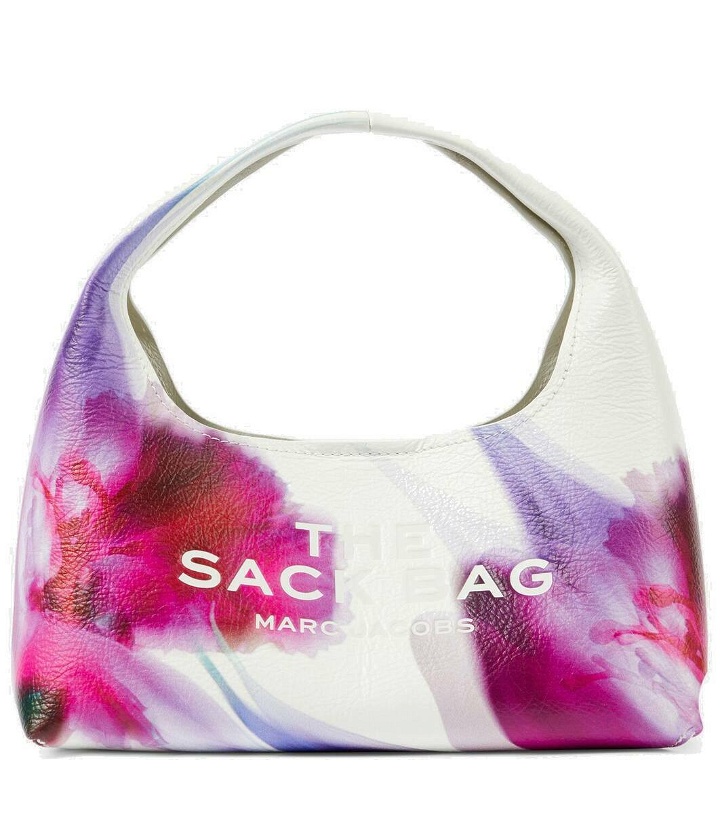 Photo: Marc Jacobs The Sack Future Floral Mini leather tote bag