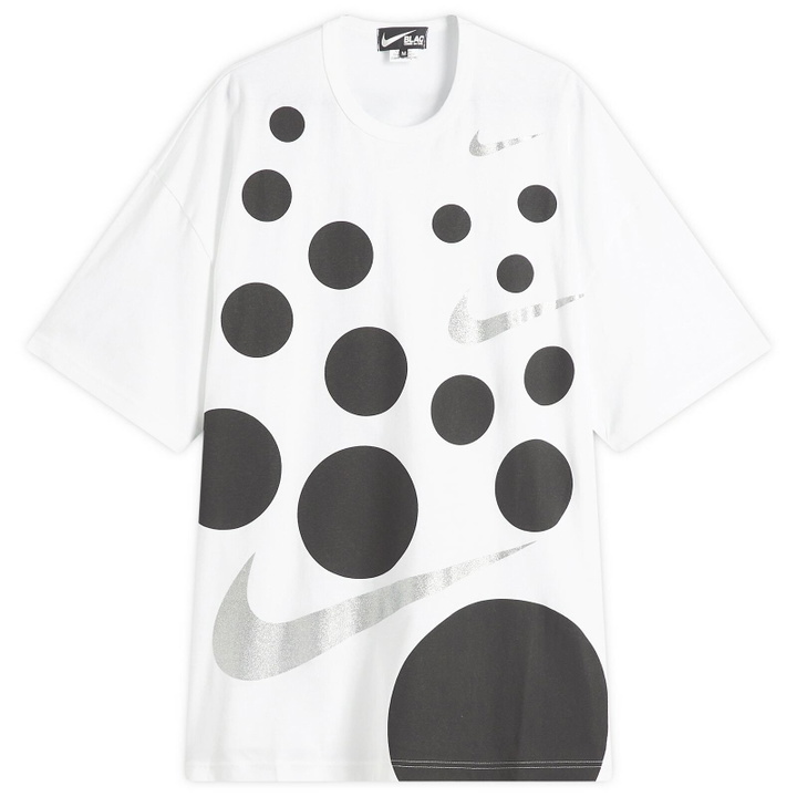 Photo: Comme des Garçons Black Men's x Nike Dot T-Shirt in White
