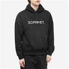 SOPHNET. Men's Logo Popover Hoody in Black