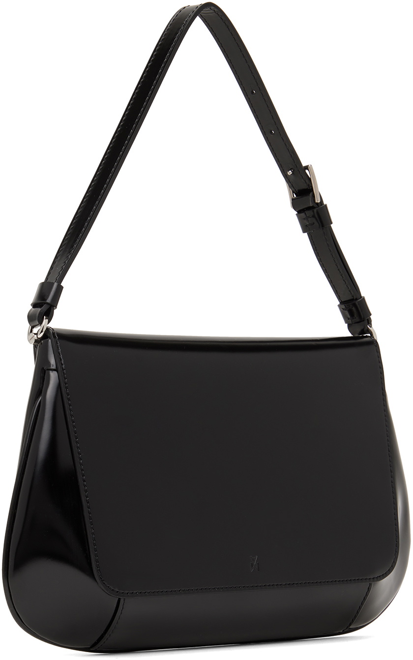 Amina Muaddi Black Ami Bag