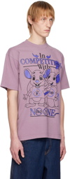 Online Ceramics Purple 'In Competition With No One' T-Shirt
