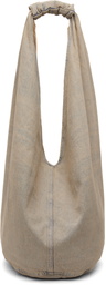 OUR LEGACY Gray & Blue Drip Bag