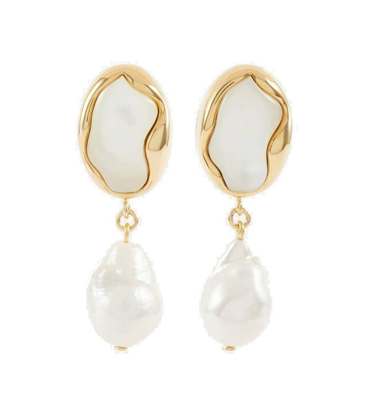 Photo: Chloé Sybil baroque faux pearl earrings