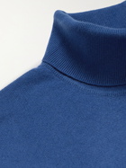 LORO PIANA - Dolcevita Slim-Fit Baby Cashmere Rollneck Sweater - Blue