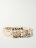 Enfants Riches Déprimés - 3cm Braided Leather Belt - Neutrals