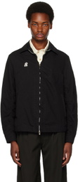 the Shepherd UNDERCOVER Black Spread Collar Jacket
