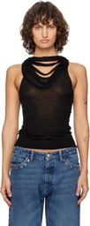 Paloma Wool Black Oliveti Tank Top