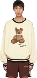 Palm Angels Off-White 'Bear in Mind' Sweater