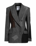 Moschino Womens Blazer Charcoal