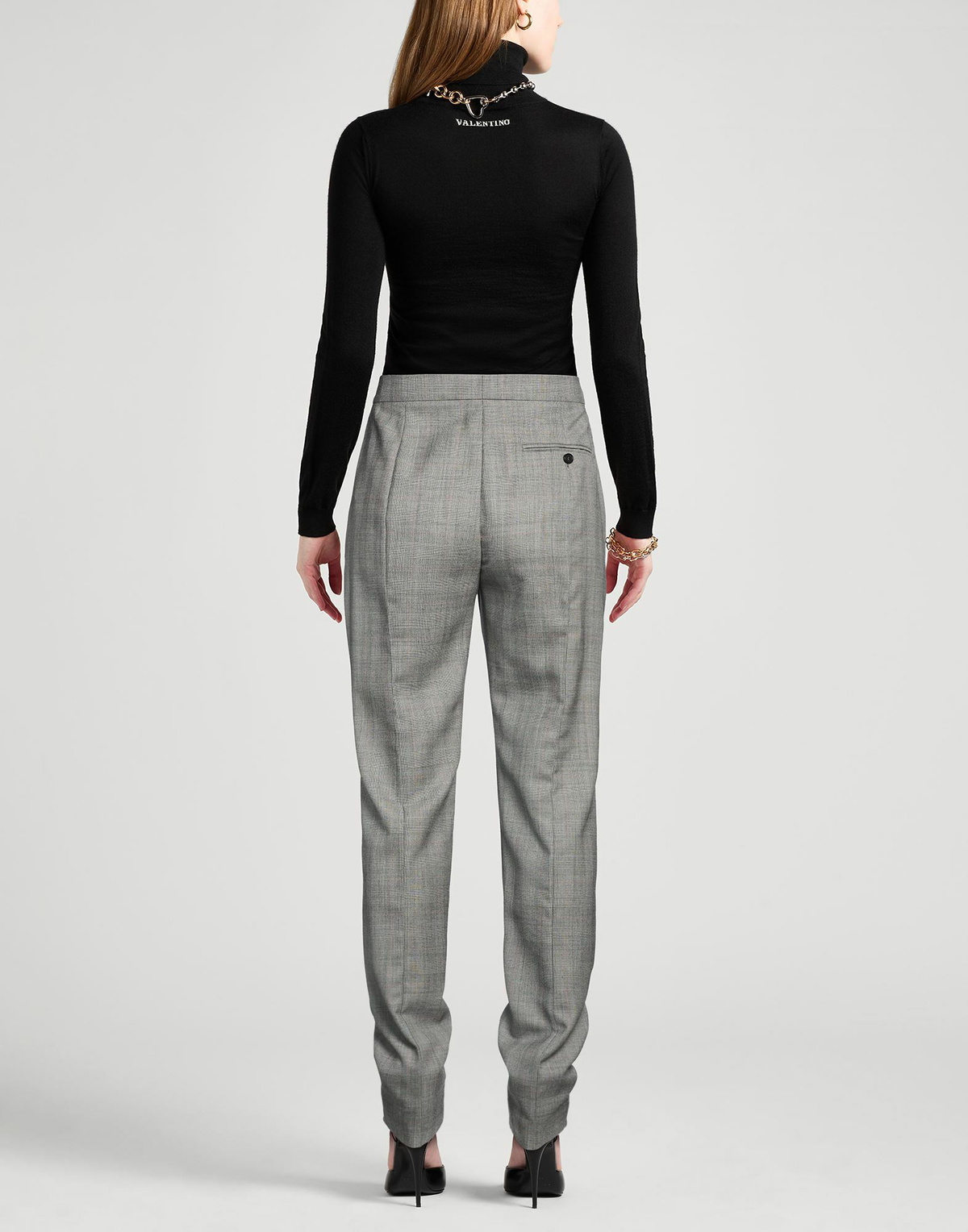 Mcqueen Womens Pants in Grey