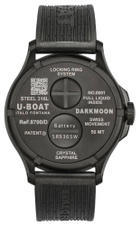 U-Boat Lefty Darkmoon Quartz Blue Dial Mens Watch 8700-D