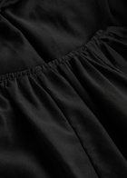 Matteau Cotton-blend Maxi Dress Black
