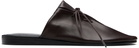 POST ARCHIVE FACTION (PAF) Brown Drifter Slip-on Loafers