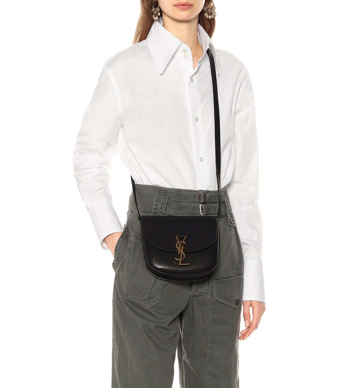 Saint Laurent Kaia Small leather shoulder bag Saint Laurent