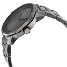 Movado Bold Grey Dial Grey Ion-plated Mens Watch 3600259