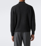 Le Kasha Ribbed-knit cashmere sweater