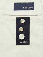 Lardini - Unstructured Cotton-Blend Satin Blazer - Neutrals