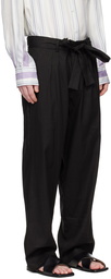 COMMAS Black Tailored Trousers