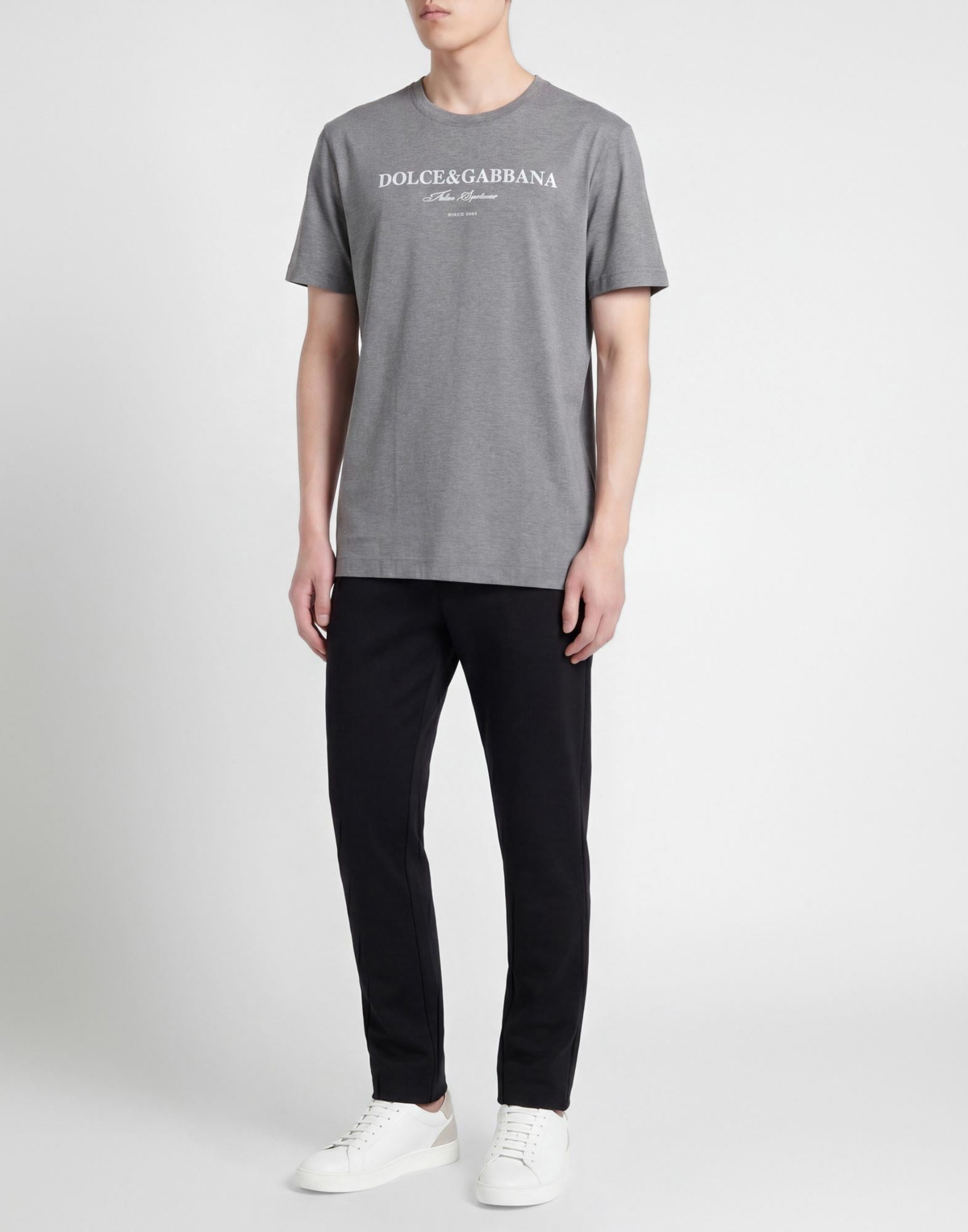 Dolce & gabbana Mens T-shirt in Grey