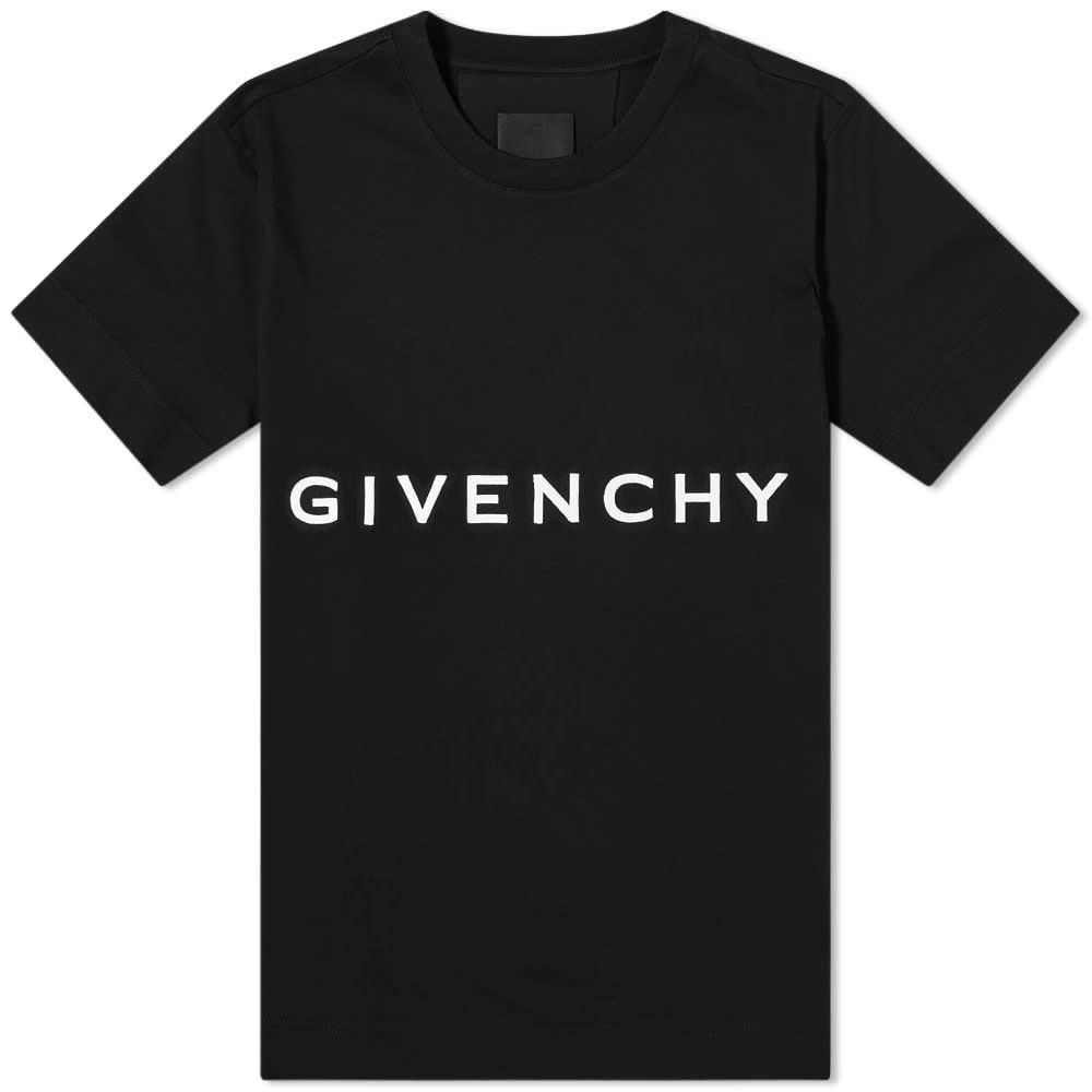 Givenchy Embroidered Logo Slim Fit Tee Givenchy