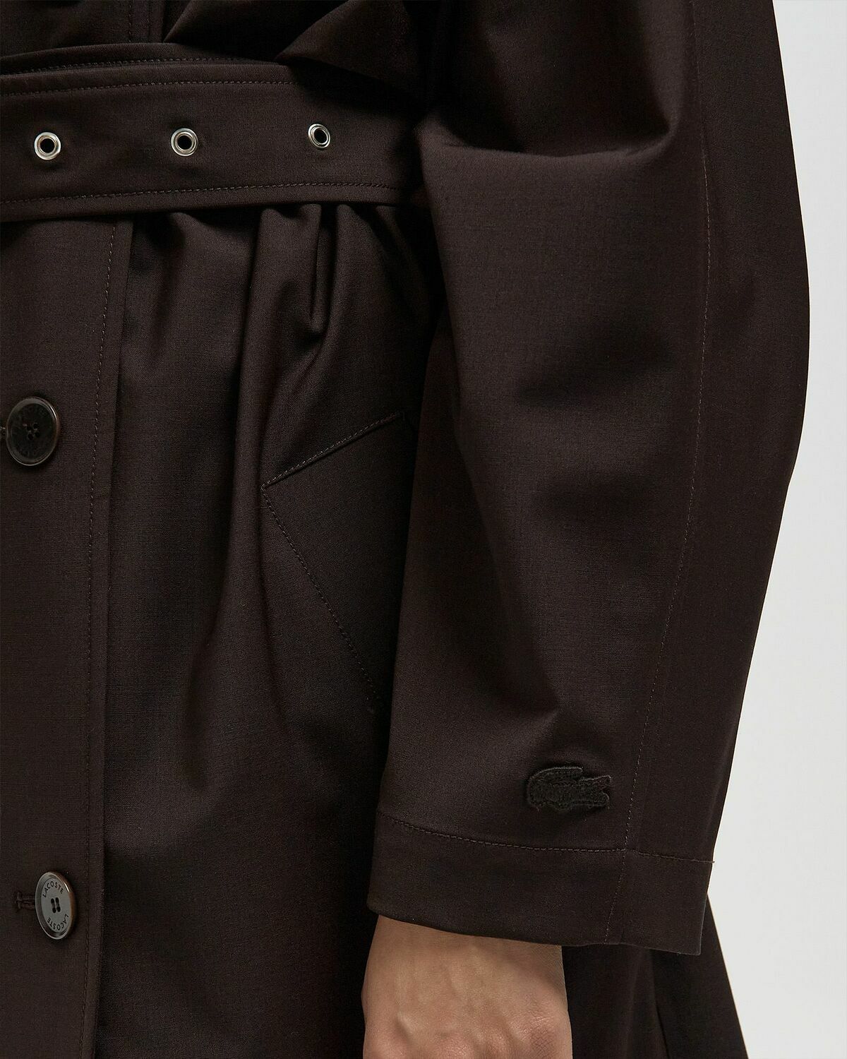 Lacoste COAT Brown Women