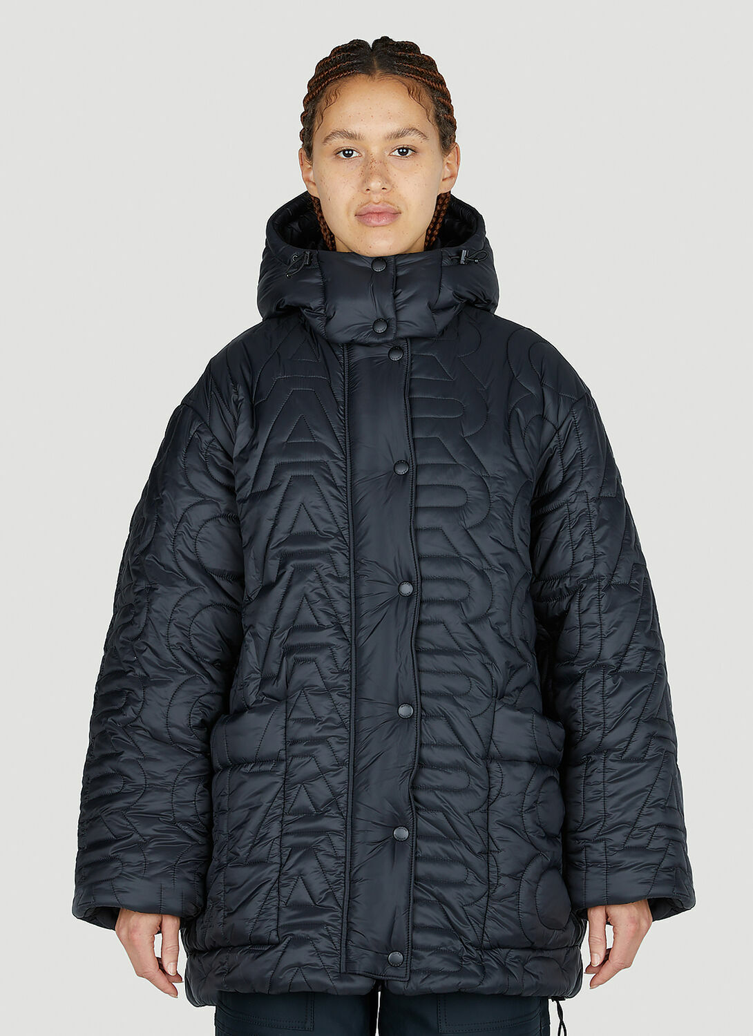 Marc Jacobs Monogram Quilted Puffer Coat
