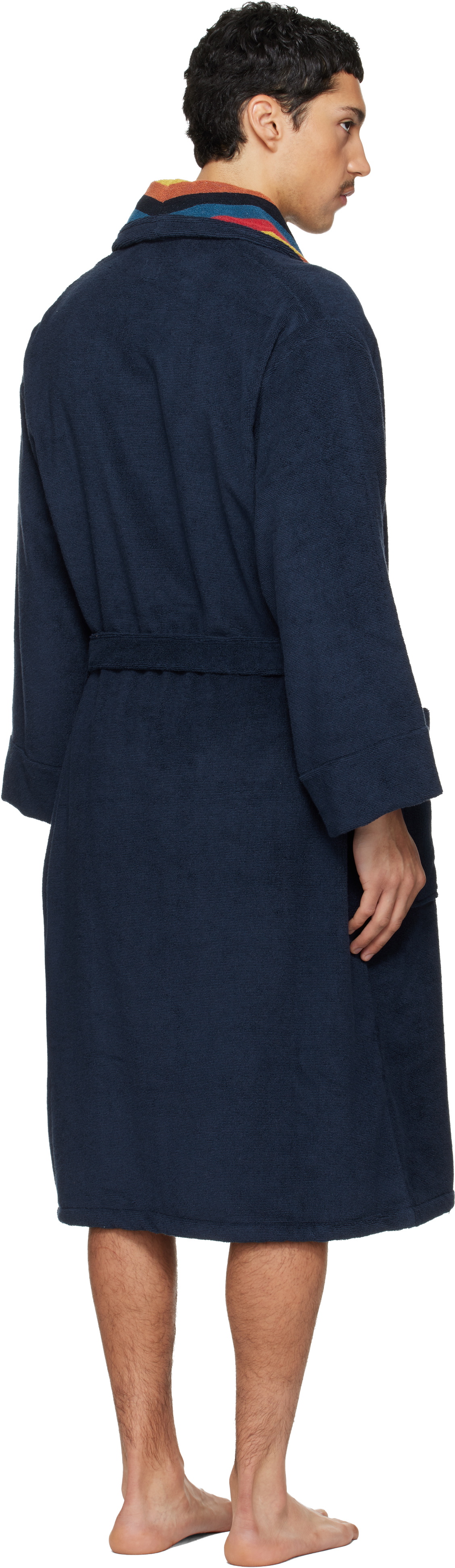 Paul Smith Navy 'Artist Stripe' Robe