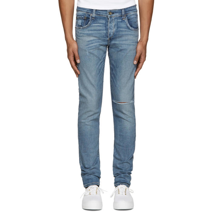 Photo: Rag and Bone Blue Standard Issue Fit 1 Jeans