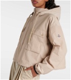 Moncler Leda technical poplin jacket