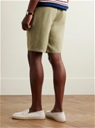 Paul Smith - Straight-Leg Linen Shorts - Brown