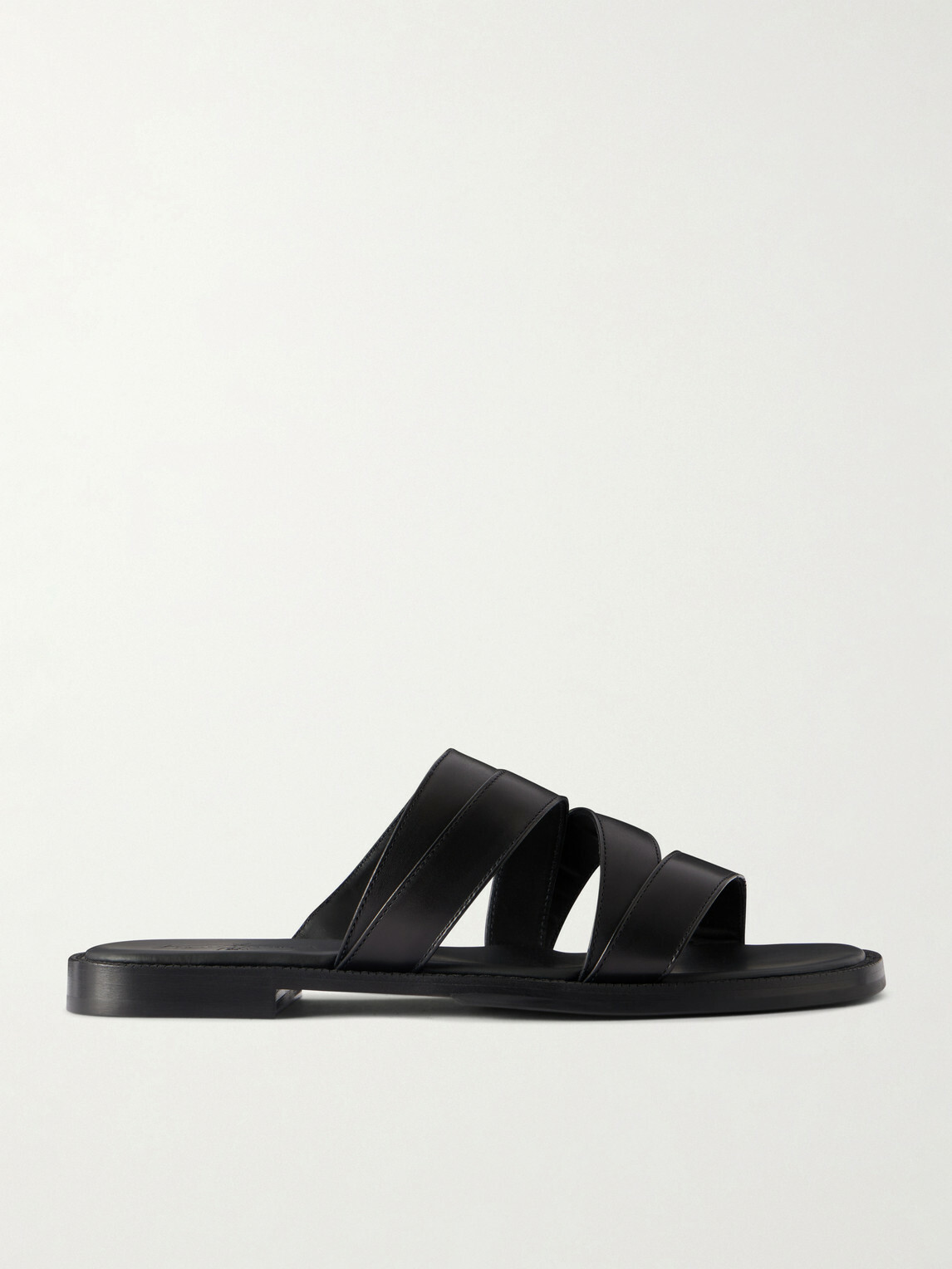 J.M. Weston - Leather Sandals - Black