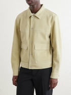FRAME - Suede Trucker Jacket - Neutrals