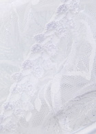 Simone PÉRÈLE Lace Half-cup bra White