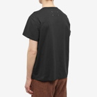 Maison Margiela Men's Embroidered Numbers Logo T-Shirt in Black