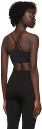 Filippa K Black Nylon Sport Bra