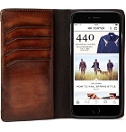 Berluti - Native Union Scritto Leather iPhone 7 and 8 Case - Men - Tan