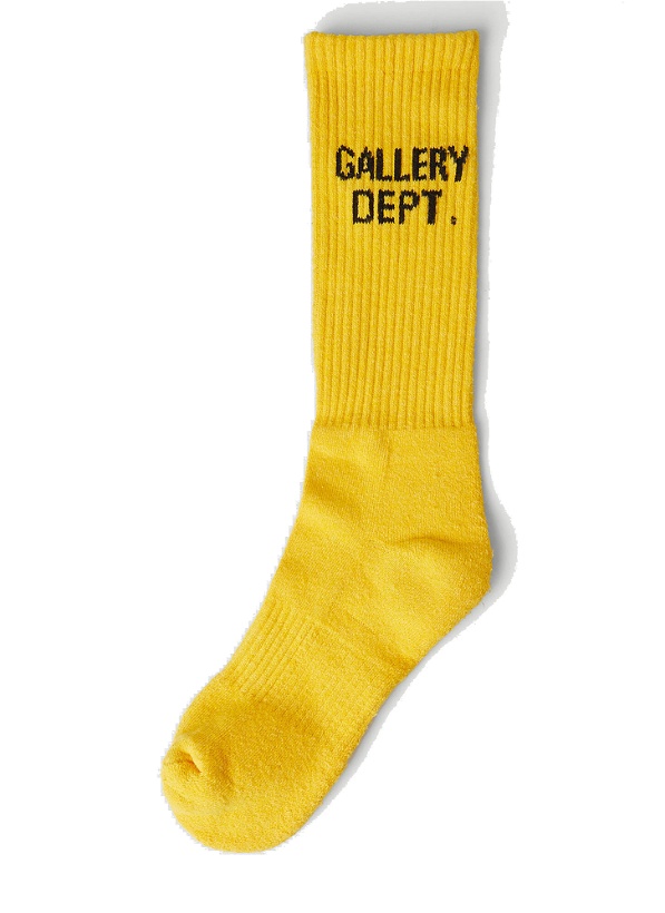 Photo: Logo Socks in Yellow