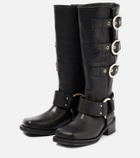 Dorothee Schumacher Embellished leather knee-high boots