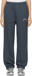 ANINE BING Navy Leone Jogger Sweatpants