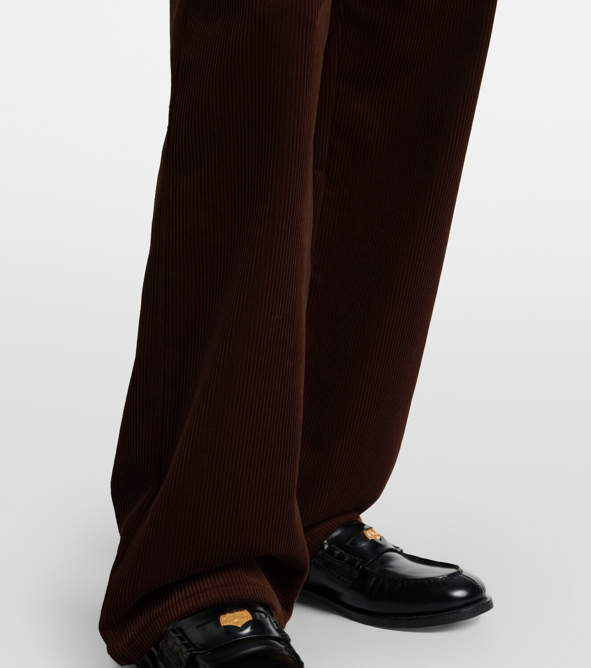 Miu Miu Cotton corduroy wide-leg pants